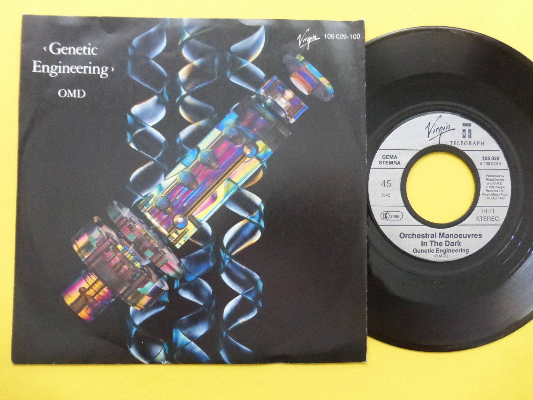 Dischi in vinile: O.M.D. – Genetic Engineering – Usato da Zürich venduto da Swiss57
